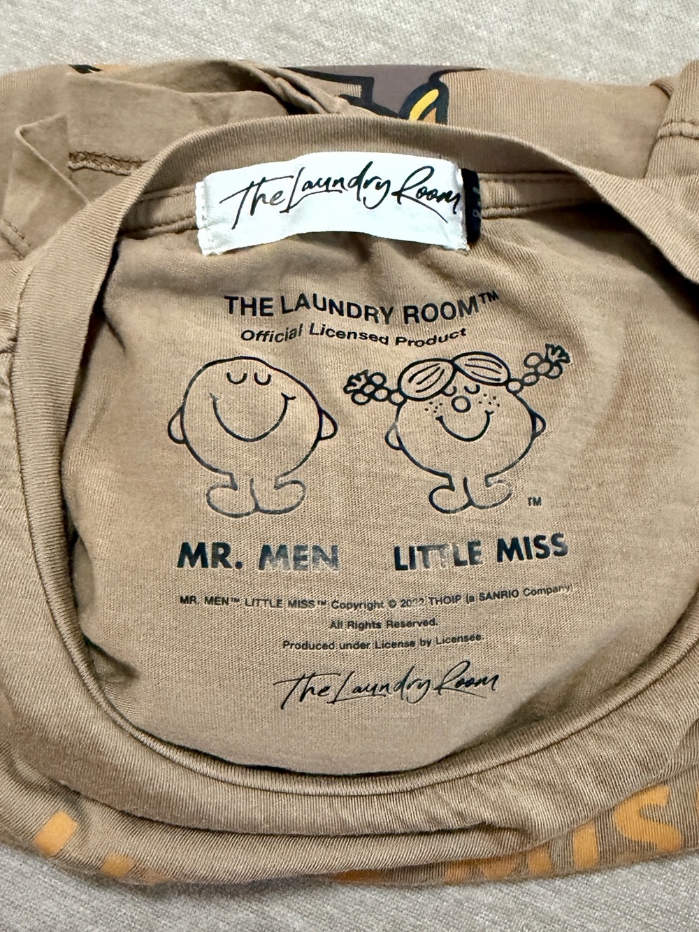 đđ¤ Womenâs Little Miss Howdy Pumpkin Oversized Tee - Caramel Gold - Picture 4 of 7